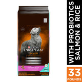 Purina Pro Plan Sensitive Skin & Stomach Salmon & Rice Dry Dog Food, 33 lbs.