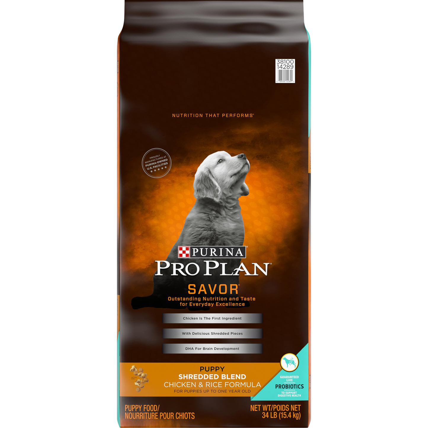 Purina Pro Plan Development Puppy Chicken & Rice - High Protein 34lb