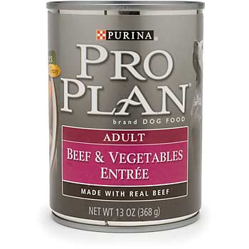 Purina Pro Plan Beef & Vegetables Adult Wet Dog Food, 13 oz.