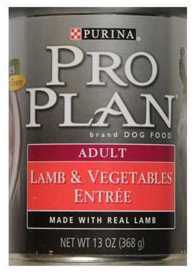 Purina Pro Plan Lamb & Vegetables Wet Dog Food, 13 oz.