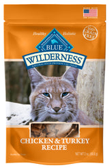 Blue Buffalo Wilderness Chicken & Turkey Cat Treats, 2 oz.