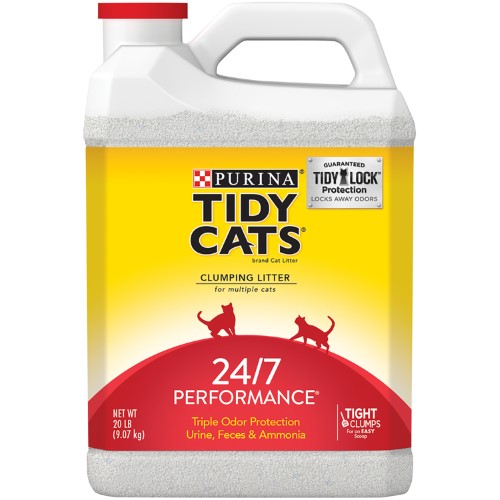 Tidy Cats Low Dust Deodorizing Clumping Cat Litter, 20 lbs.