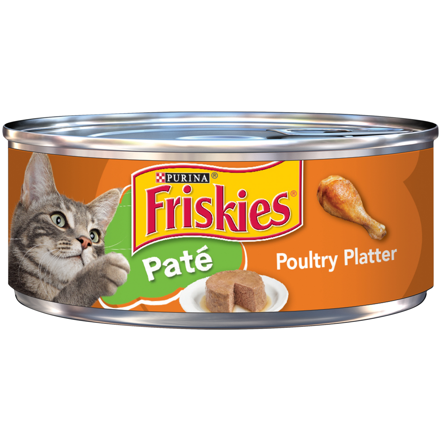 Friskies Pate Poultry Platter Wet Cat Food, 5.5 oz.