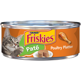 Friskies Pate Poultry Platter Wet Cat Food, 5.5 oz.
