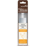 TropiClean Enticers Honey Marinated Chicken Teeth Cleaning Gel for Dogs, 59 ml.