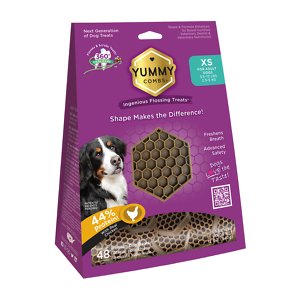 Yummy Combs Extra Small Dog Dental Treats (48 Count)