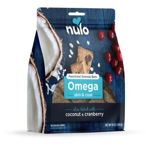 Nulo Functional Granola Skin & Coat Dog Treats, 10 oz.