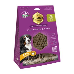 Yummy Combs Extra Large Dog Dental Treats (6 Count)