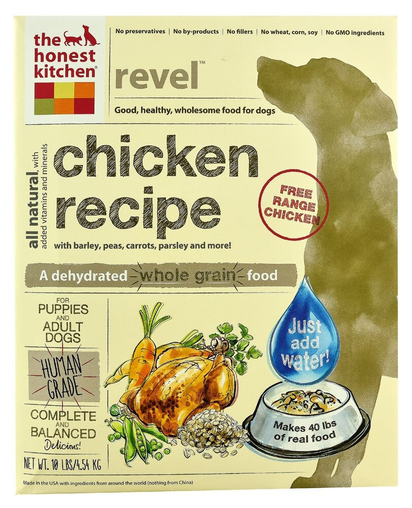 The Honest Kitchen Whole Grain Chicken Dog Food, 10 lbs.
