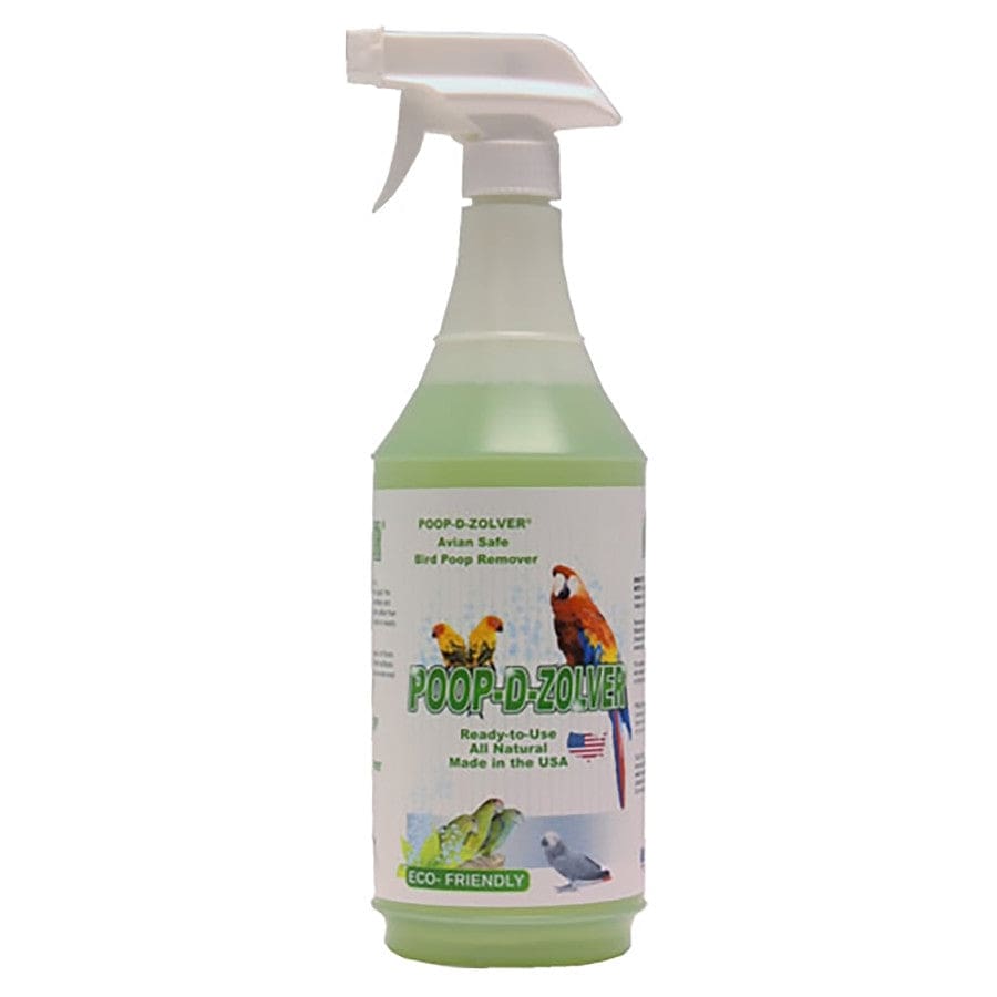 A&E Cage Poop-D-Zolver Bird Cage Cleaner Sprayer, 32 oz.