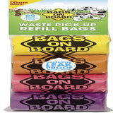 Bags on Board Waste Pick-Up Bag Refills, 60 Count