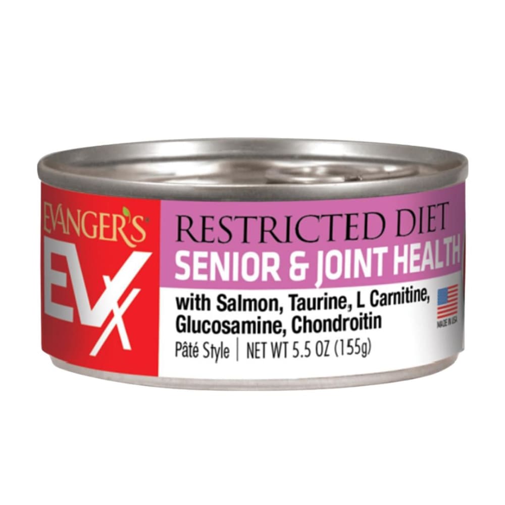 Evanger's Senior Cat Joint Health Salmon Wet Cat Food, 5.5 oz.