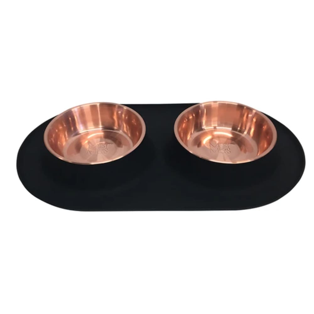 Messy Mutts Double Silicone Feeder, Medium (1.5 Cups)