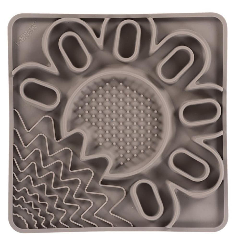 Messy Mutts Silicone Lick Mat 9.5" - Pack Of 1 For Dogs