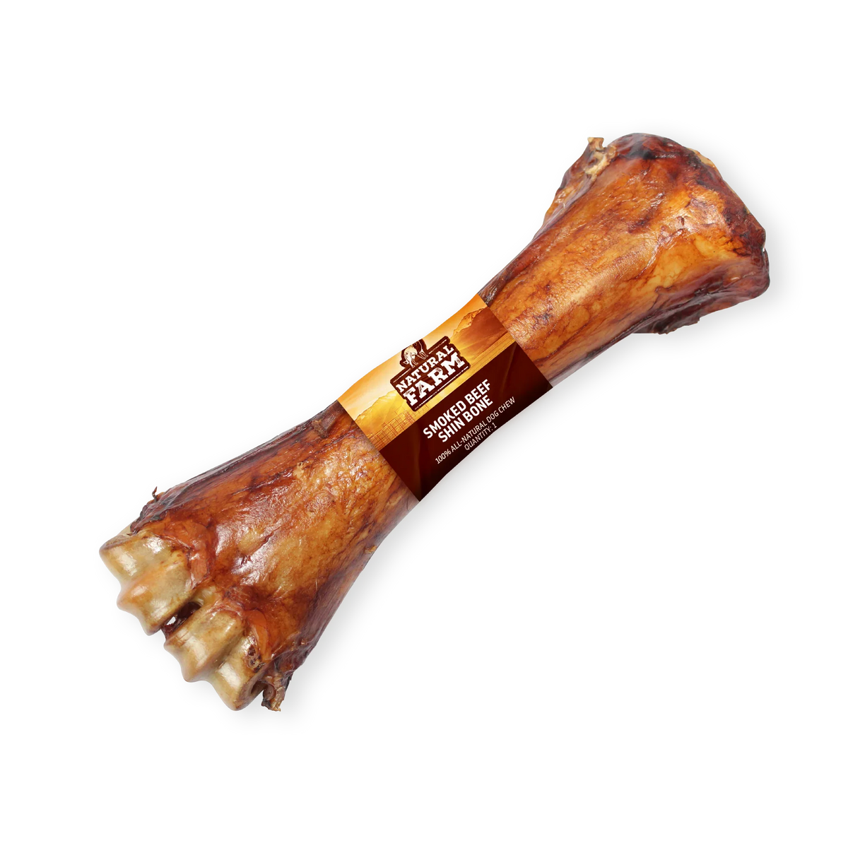 Natural Farm Smoked Beef Shinbone Dog Chew