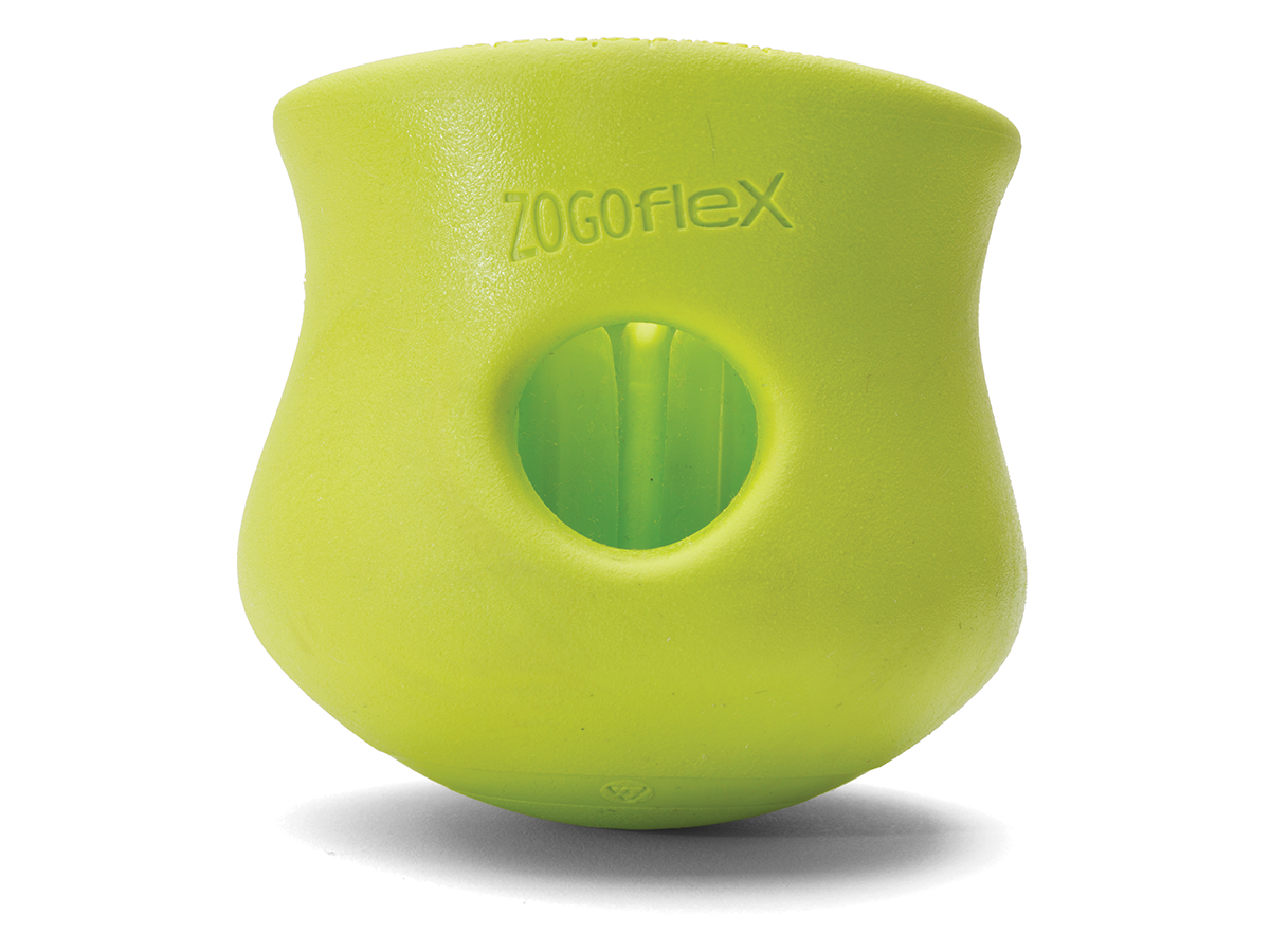West Paw Zogoflex Toppl Treat-Dispensing Enrichment Dog Toy, Large