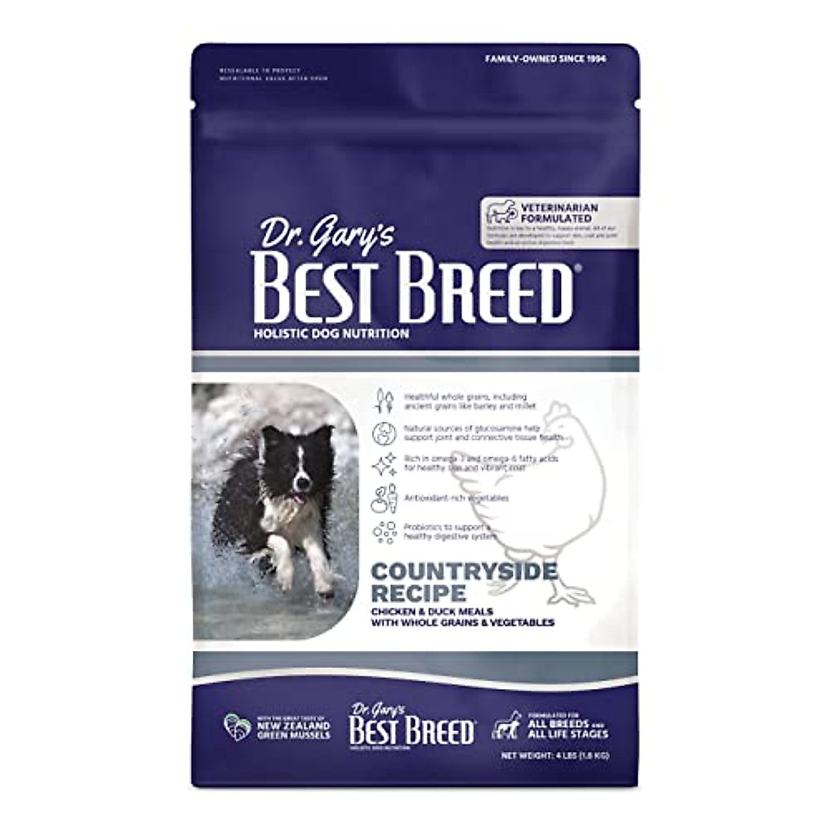Best Breed Countryside Recipe Dry Dog Food, 4 lbs.