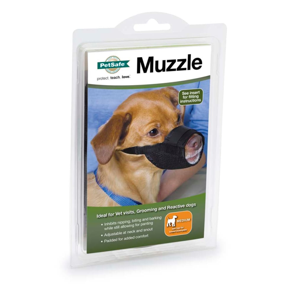 PetSafe Black Dog Muzzle, Size 1