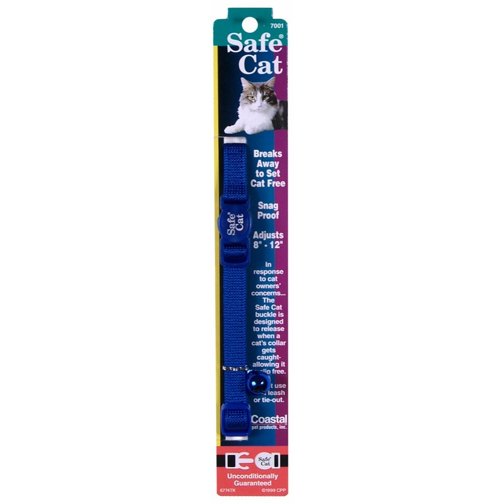 Safe Cat Breakaway Cat Collar, 8 x 8 in.