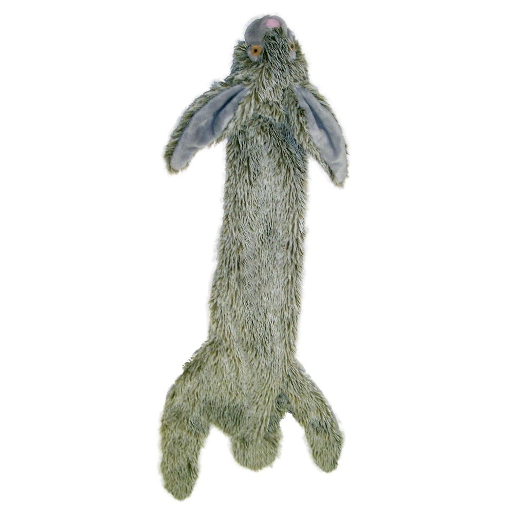Spot Skinneeez Rabbit Dog Toy Large – No Stuffing Squeaker