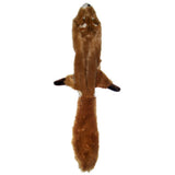 Skinneeez Squirrel Durable Polyester Stuffless Dog Toy, Large