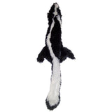 Skinneeez Skunk Squeaky Stuffless Dog Toy, Small (23 in.)