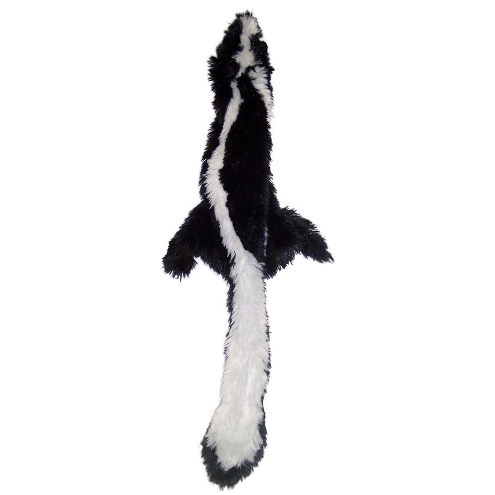 Skinneeez Skunk Squeaky Stuffless Dog Toy, Small (23 in.)