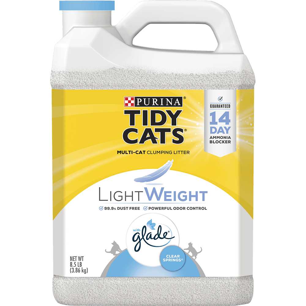 Tidy Cats Glade Scent Lightweight Clumping Cat Litter, 17 lbs.