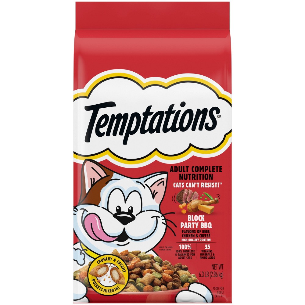 Temptations Dry Cat Food, 6.3 lbs.