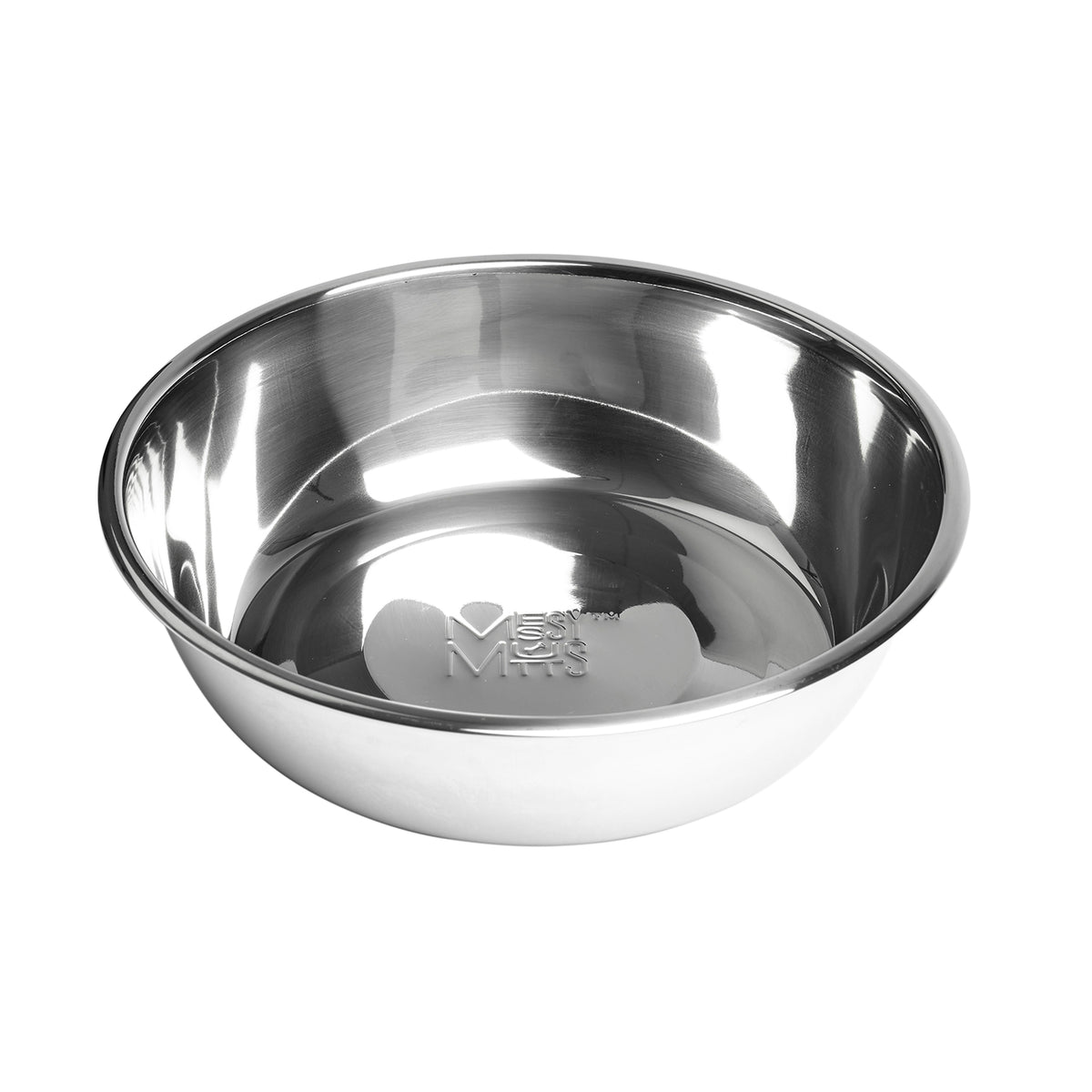 Messy Mutts Stainless Steel Dog Bowl, 1.5 Cups