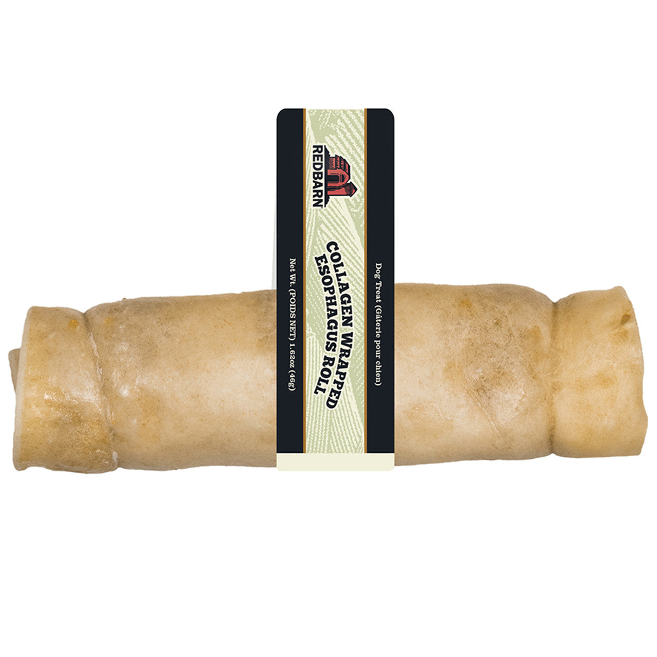 Redbarn Collagen Wrapped Esophagus Rolls for Dogs, Medium (5 Pack)