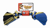Mammoth Flossy Chews Colored Rope Bone, 14 in.