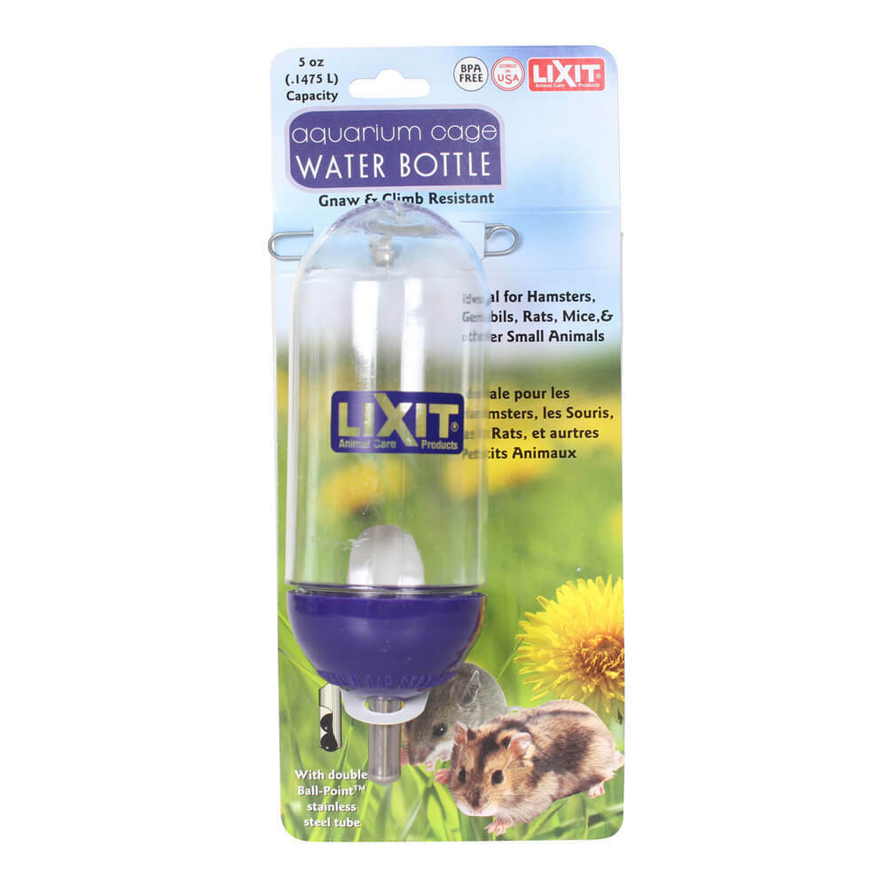 Lixit Small Animal Cage Water Bottle, 5 oz.