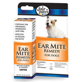 Four Paws Aloe Ear Mite Treatment for Dogs, 0.8 oz.