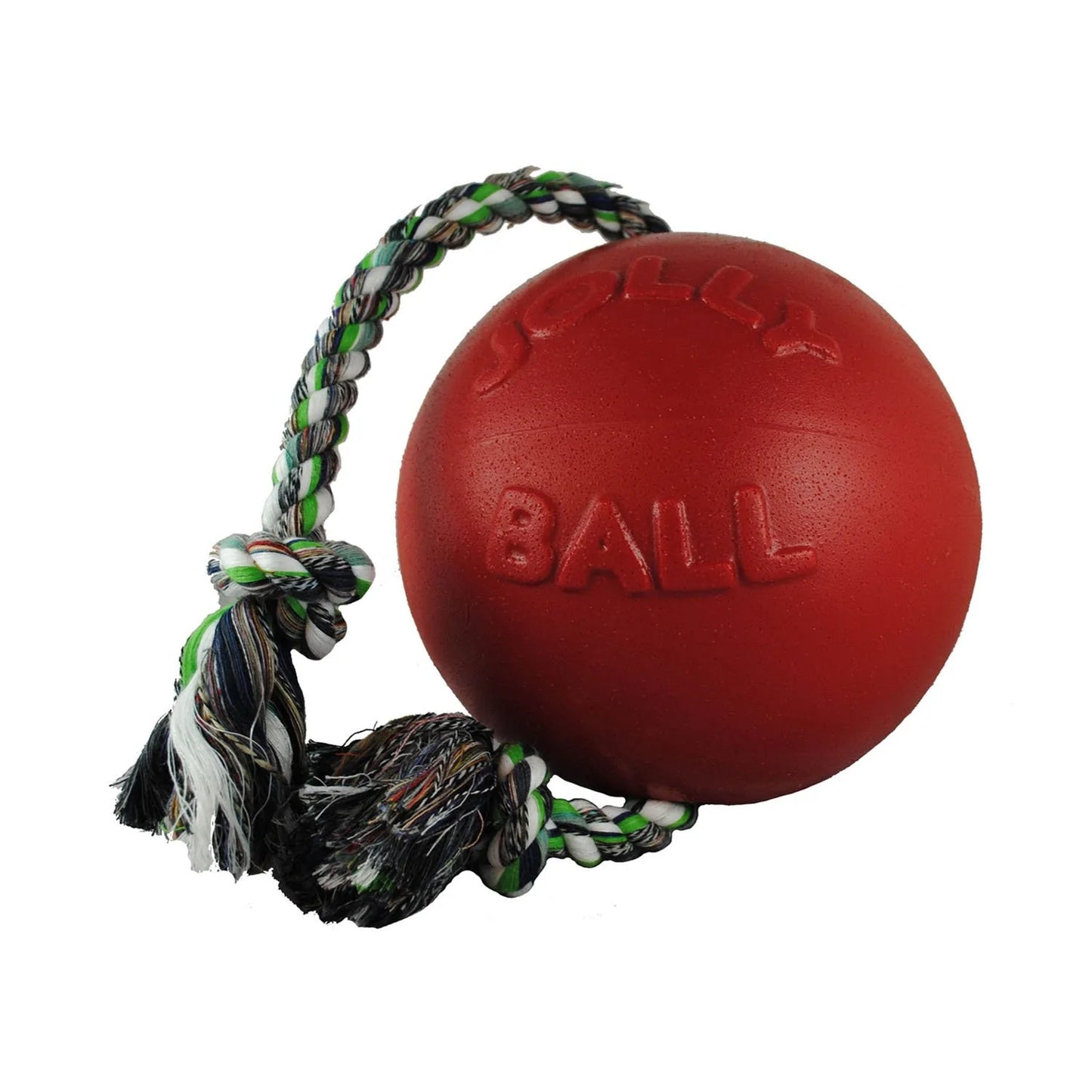 Jolly Pets Romp-n-Roll Red Ball for Dogs, 4.5 in.
