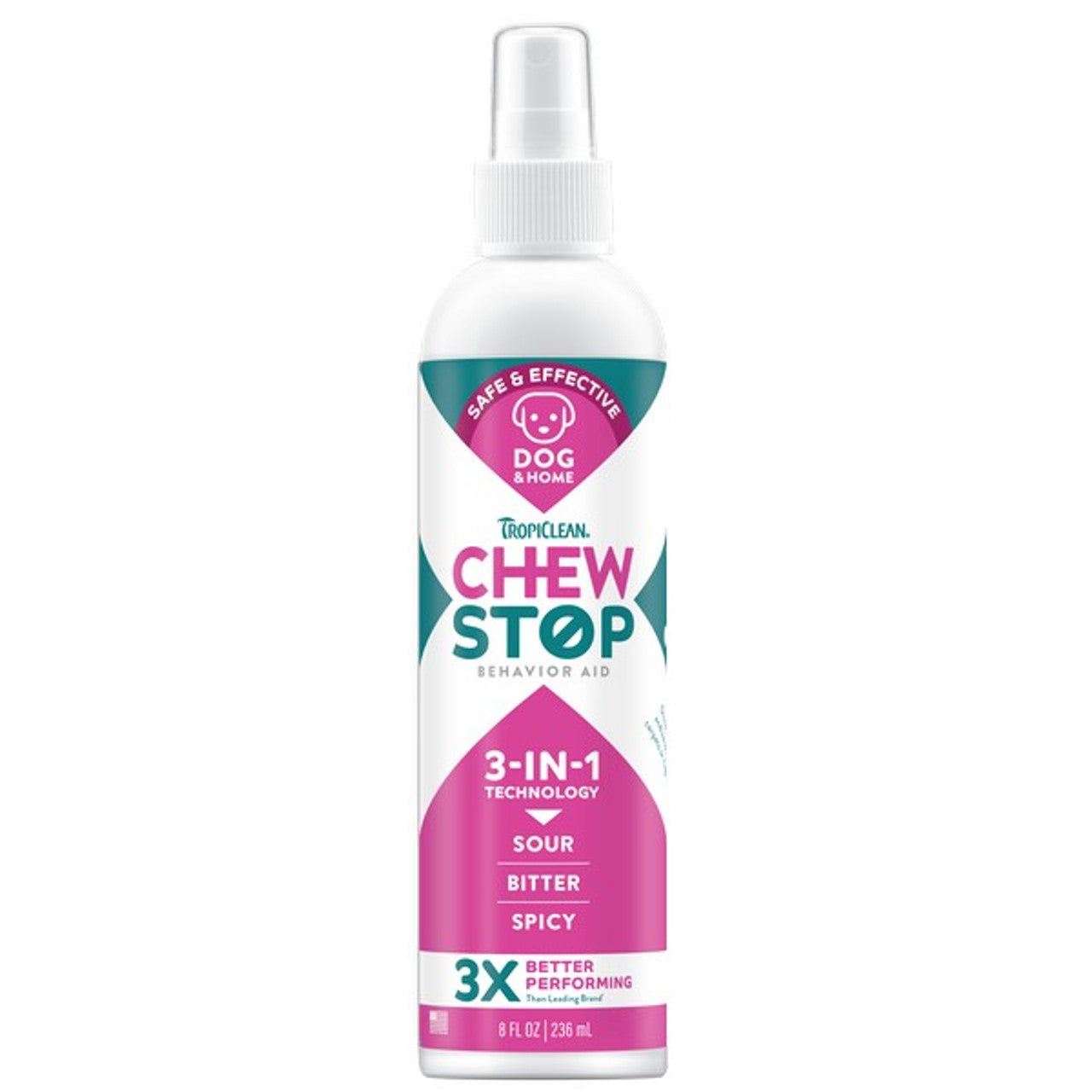 Tropiclean Chew Stop Spray, 8 oz