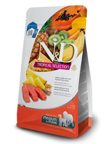 Farmina N&D Tropical Selection Canine Salmon, Spelt, Oats And Tropical Fruits Adult Medium & Maxi Dry Dog Food 22-Lb Bag