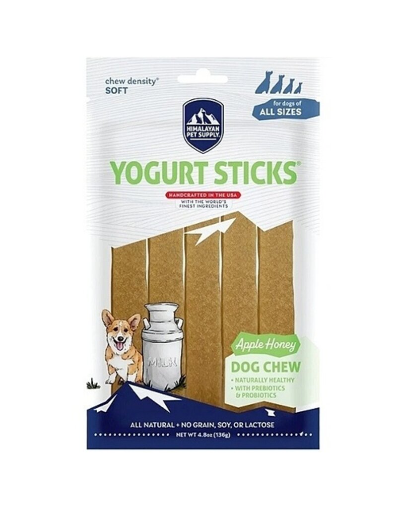 Himalayan Dog Chew Apple & Honey Yogurt Sticks, 4.8 oz.