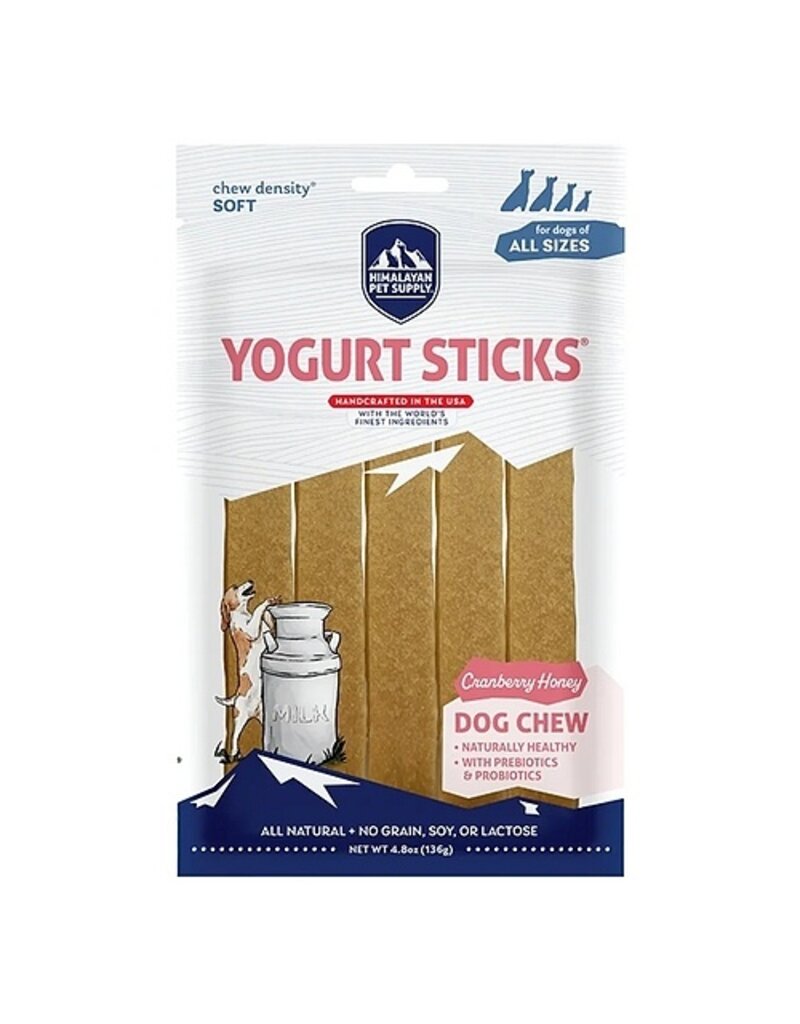 Himalayan Dog Chew Cranberry & Honey Yogurt Sticks, 4.8 oz.