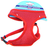 Comfort Soft Adjustable Dog Harness Red, 3/8 in. (Size S)