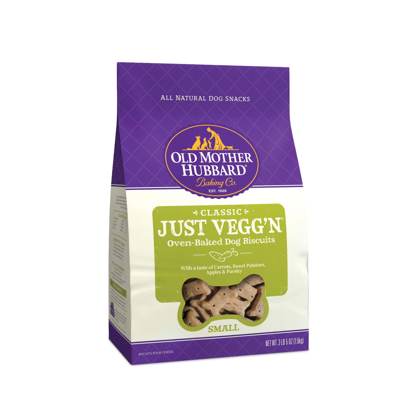 Old Mother Hubbard Just Vegg'N Dog Treats, 3.3 lbs.