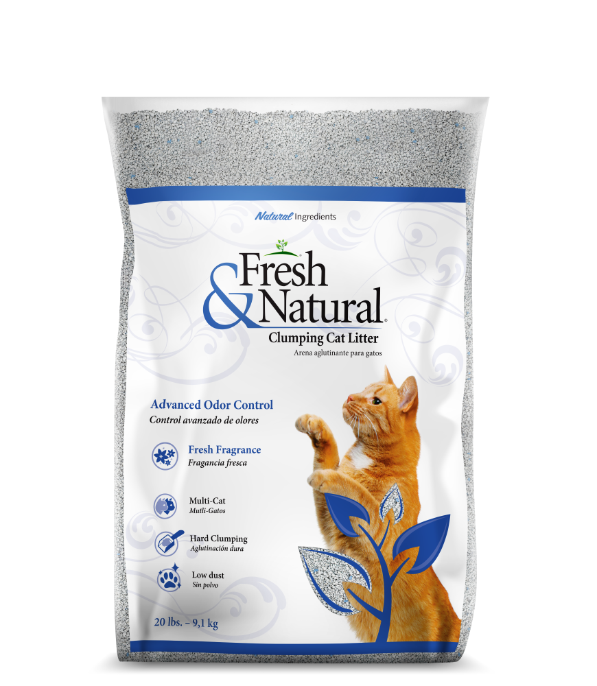 Fresh & Natural Advanced Odor Control Clumping Cat Litter