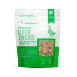 Smallbatch Freeze-Dried Duck Liver Dog Treats, 3 oz.