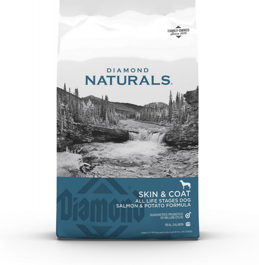 Diamond Naturals Salmon & Potato Dry Dog Food, 30 lbs.