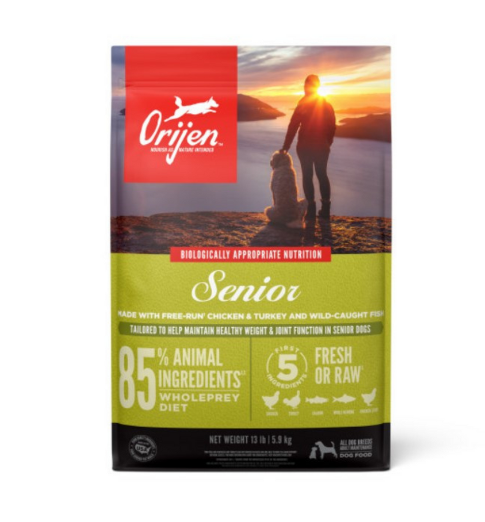 Orijen Senior Grain-Free High Protein Dry Dog Food, 4.5 lbs.