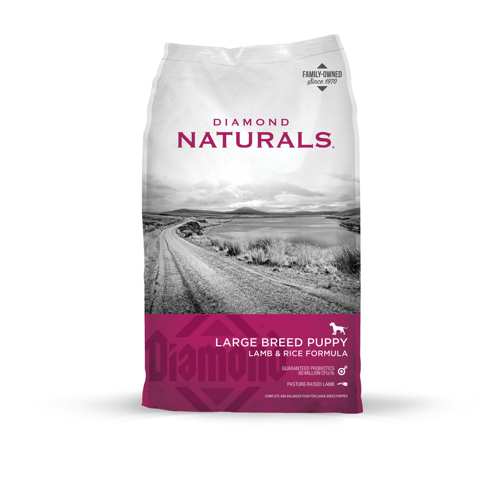 Diamond Naturals Premium Puppy Formula - Real Lamb & Rice 20lb