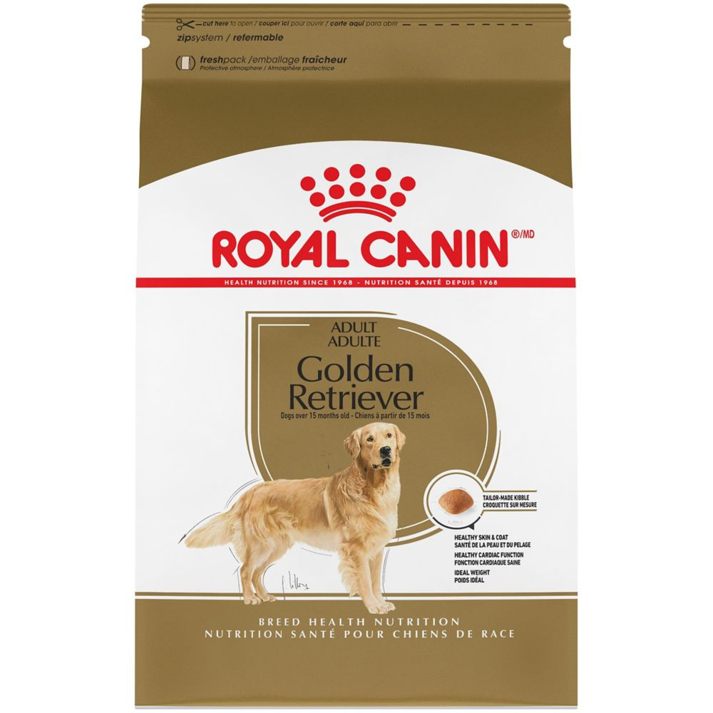 Royal Canin Golden Retriever Adult Dry Dog Food, 30 lbs Bag 30 Lb