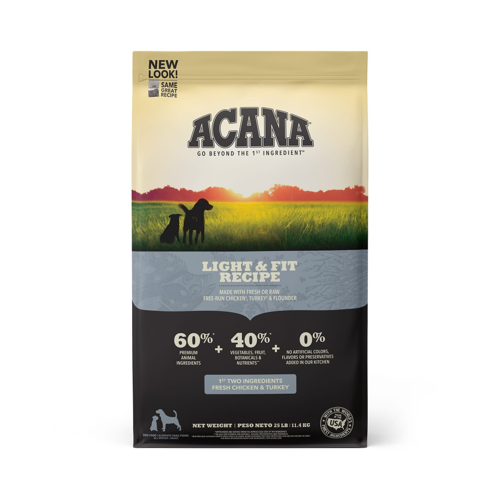 Acana Light & Fit Chicken Dry Dog Food, 4.5 lbs Bag