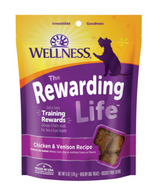 Wellness Chicken & Venison Grain-Free Dog Treats, 6 oz.