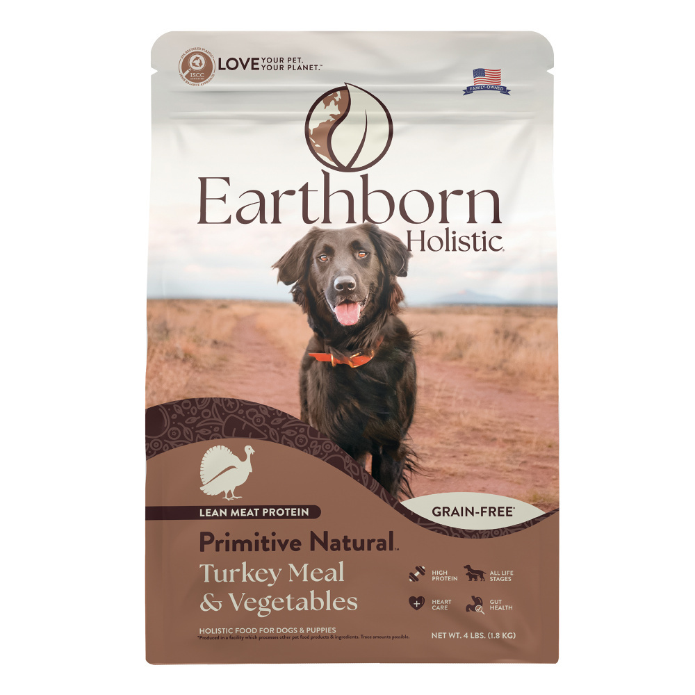 Earthborn Holistic Turkey Grain-Free Dry Dog Food, 25 lbs.